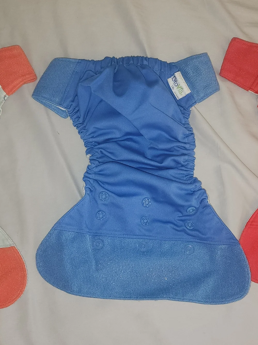 Reusable Blue Kids Cloth Diaper Cover - Unsigned Brand